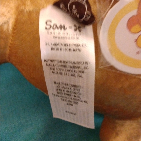 RILAKKUMA 20th Anniversary Gold Plush Bear - Picture 8 of 10